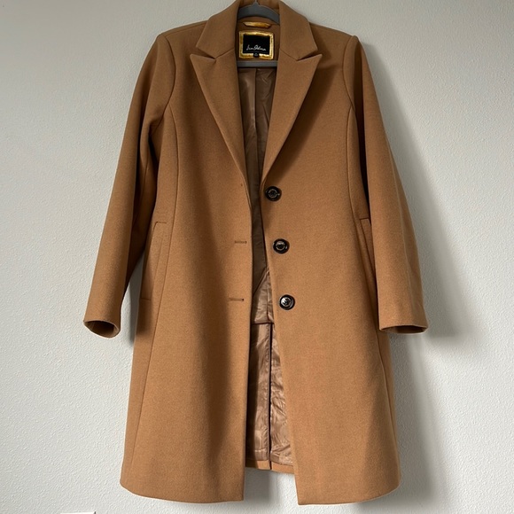 Sam Edelman Jackets & Blazers - Sam Edelman camel pea wool coat